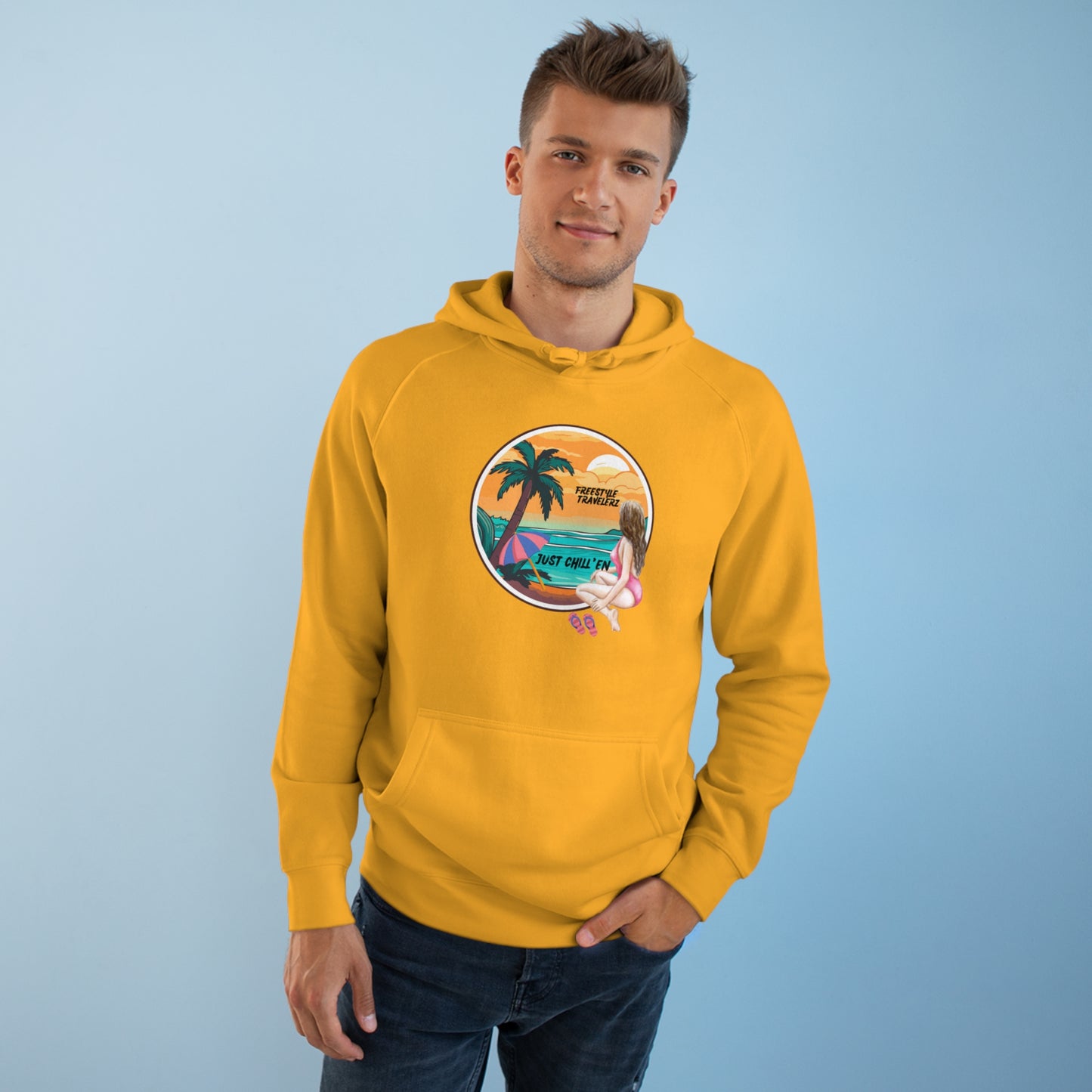 Freestyle Travelerz - Just Chill'en - Unisex Supply Hoodie