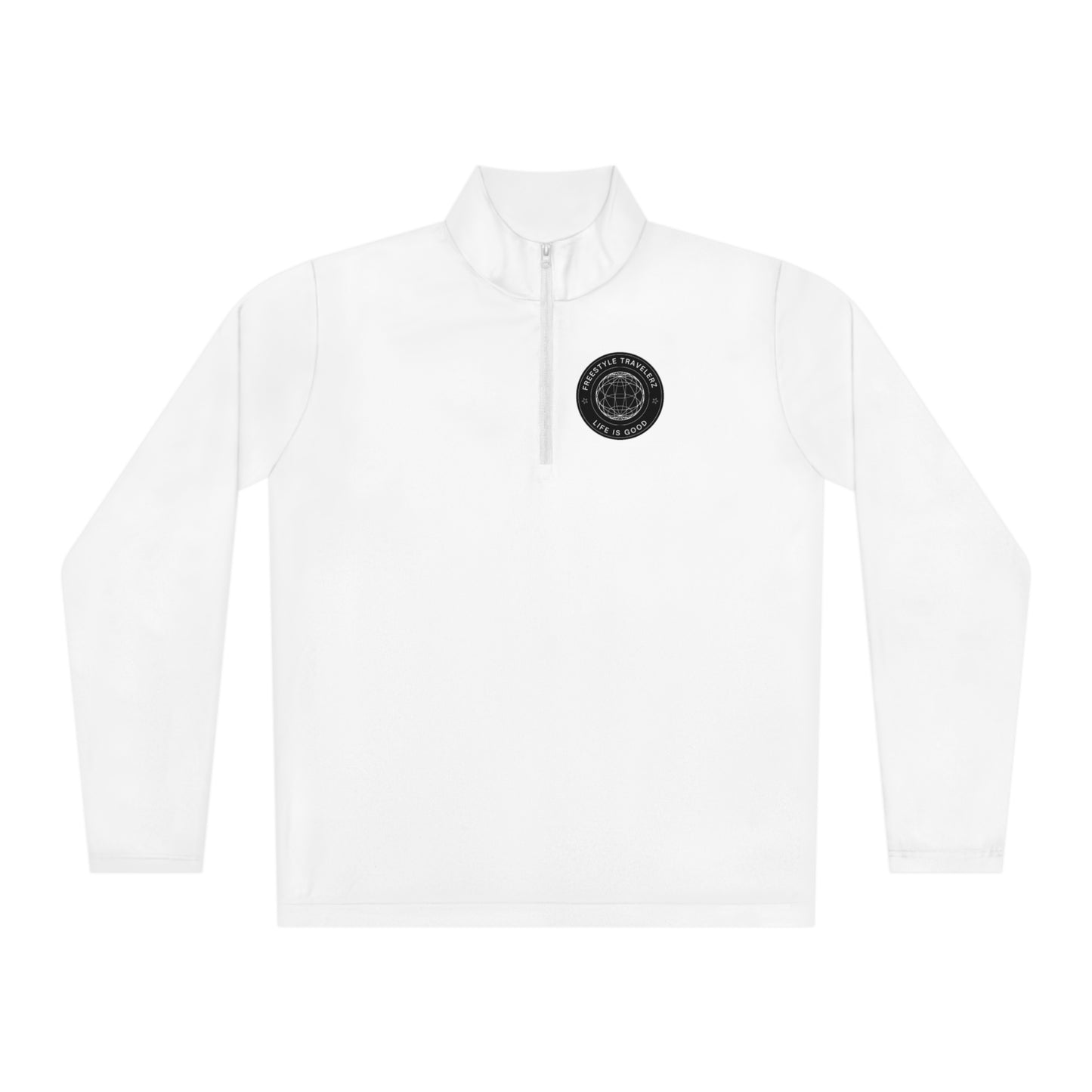 Freestyle Travelerz - Life Is Good - Unisex Quarter-Zip Pullover