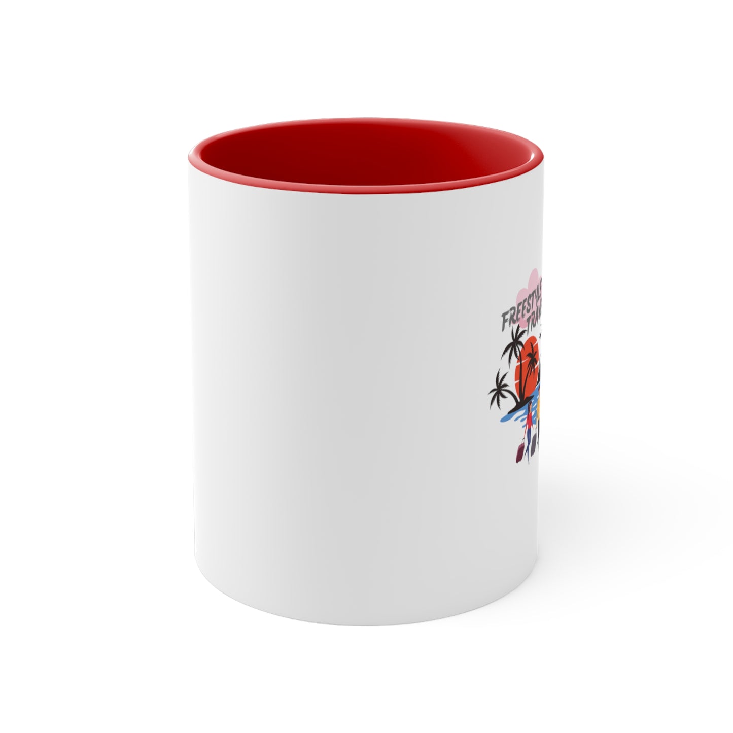 Freestyle Travelerz - Let's Travel - Accent Coffee Mug, 11oz