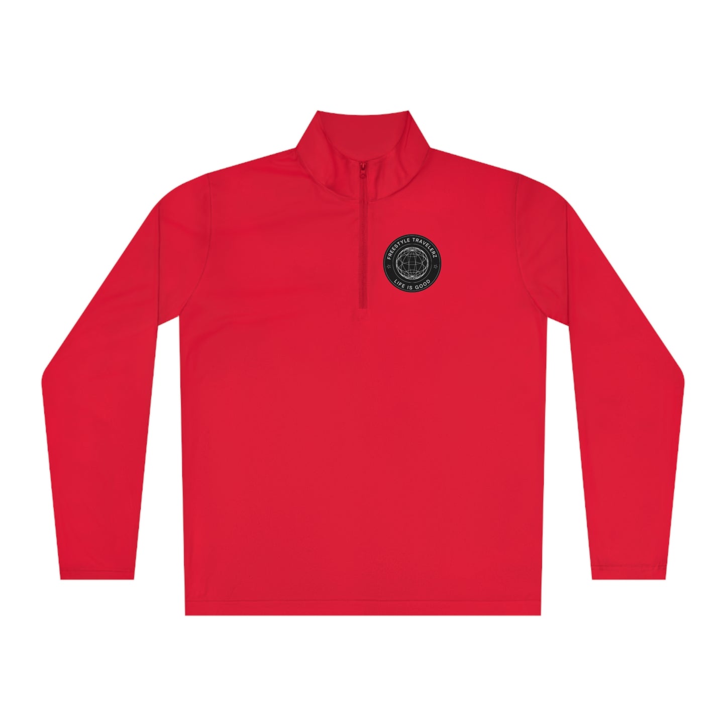 Freestyle Travelerz - Life Is Good - Unisex Quarter-Zip Pullover