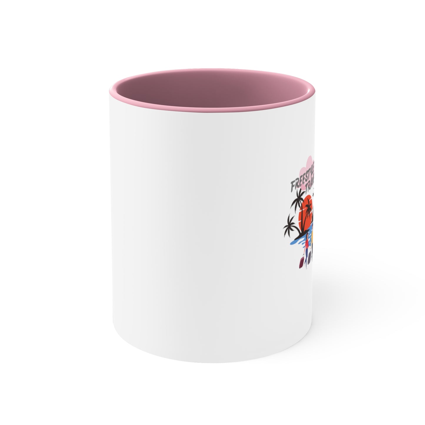 Freestyle Travelerz - Let's Travel - Accent Coffee Mug, 11oz