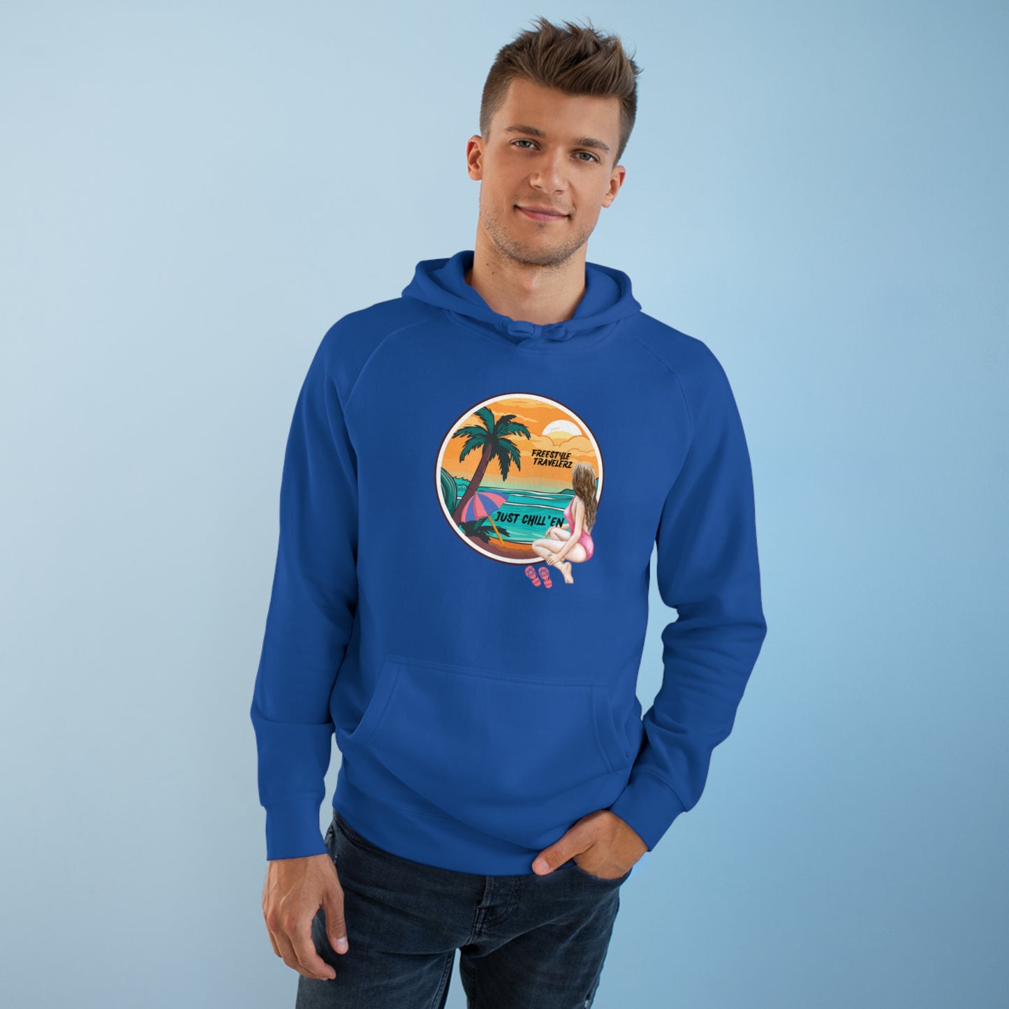 Freestyle Travelerz - Just Chill'en - Unisex Supply Hoodie