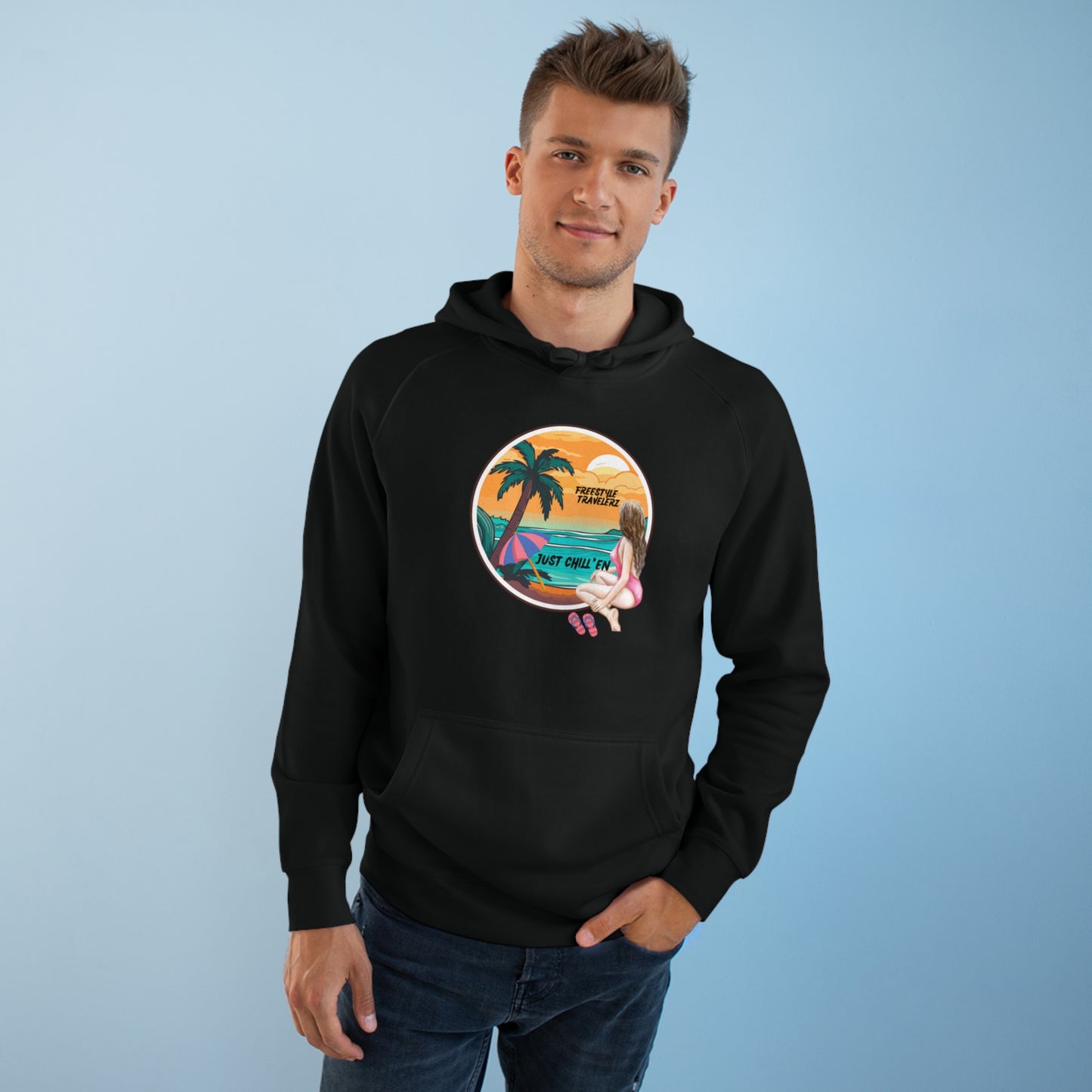 Freestyle Travelerz - Just Chill'en - Unisex Supply Hoodie