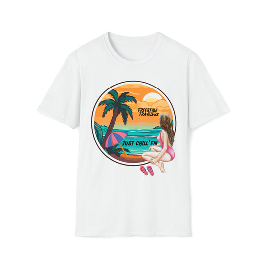 Freestyle Travelerz - Just Chill'en - Unisex Softstyle T-Shirt