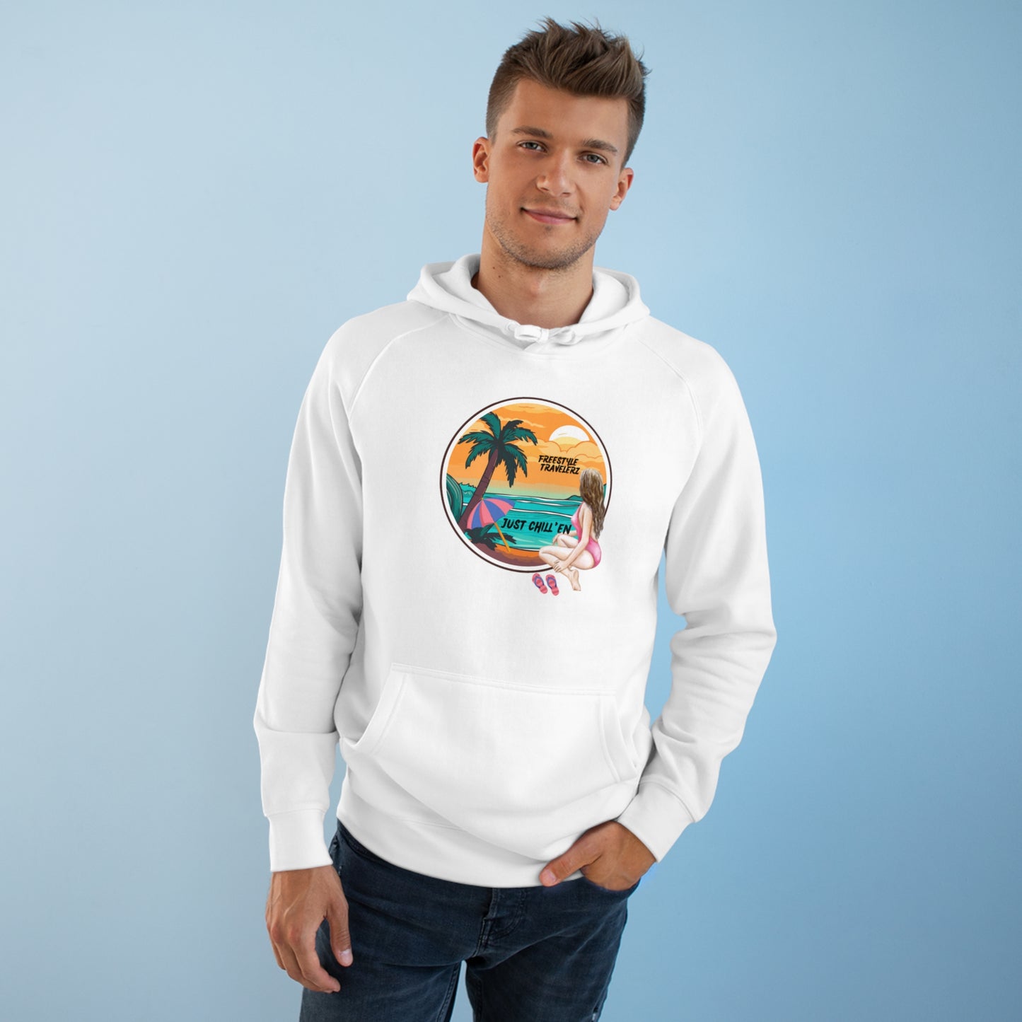 Freestyle Travelerz - Just Chill'en - Unisex Supply Hoodie