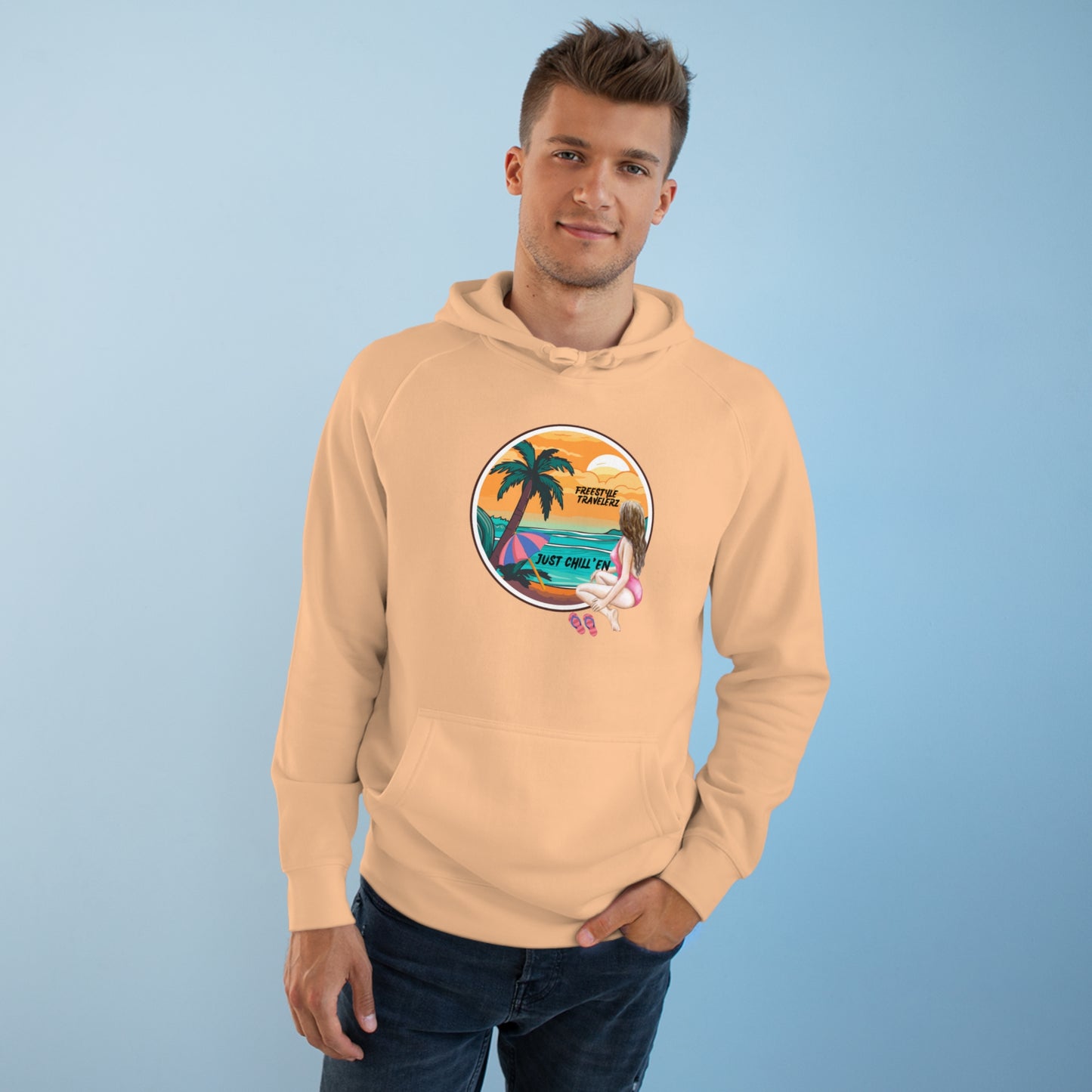 Freestyle Travelerz - Just Chill'en - Unisex Supply Hoodie