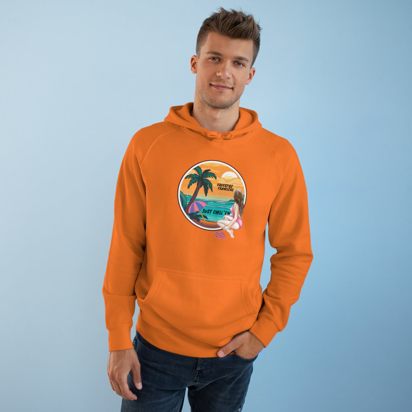 Freestyle Travelerz - Just Chill'en - Unisex Supply Hoodie