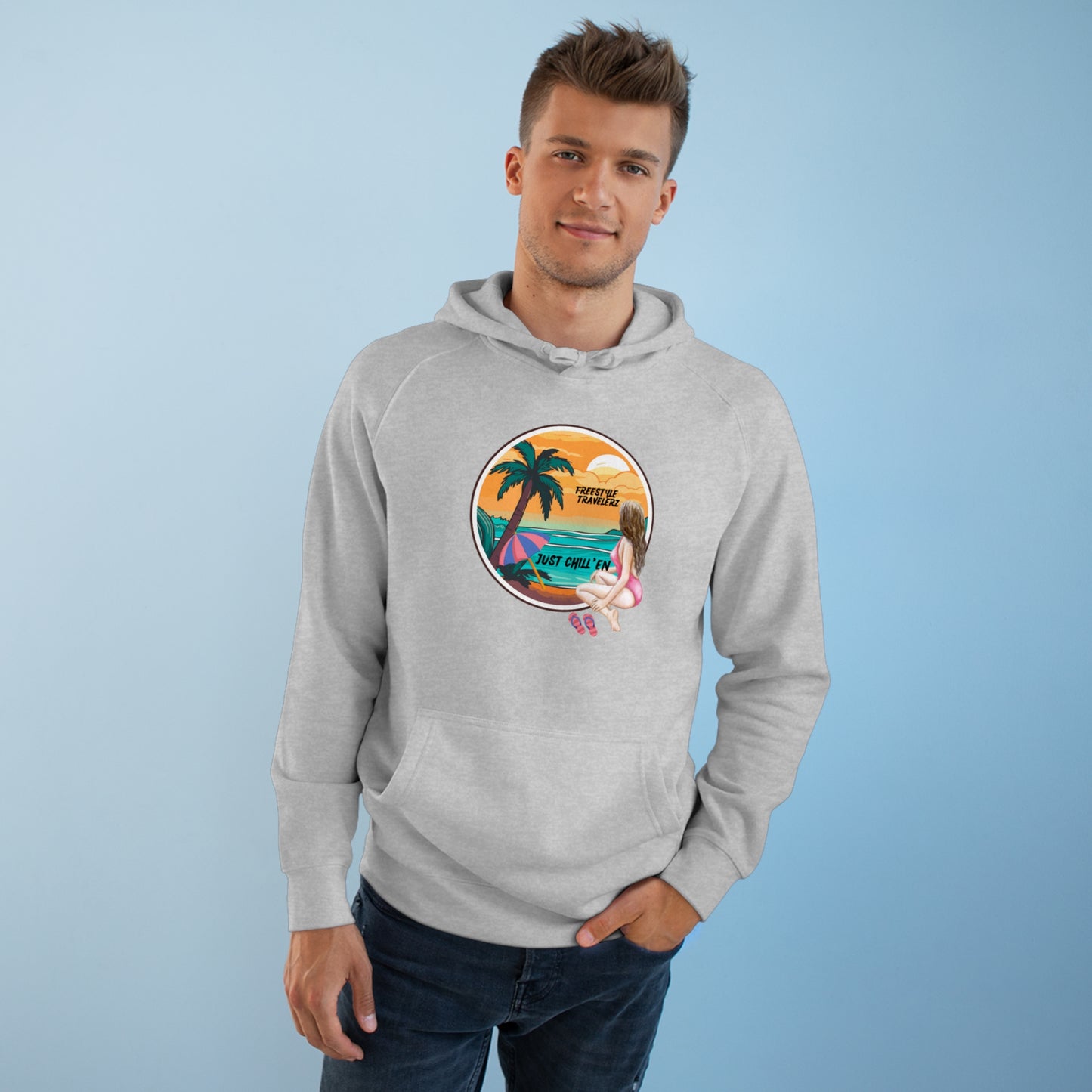 Freestyle Travelerz - Just Chill'en - Unisex Supply Hoodie