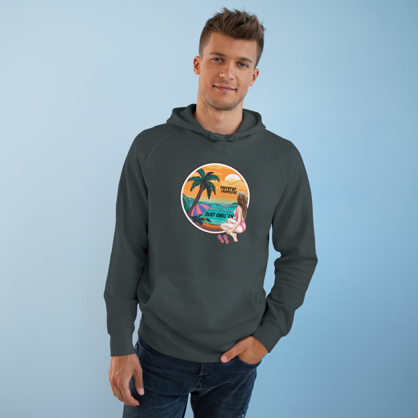 Freestyle Travelerz - Just Chill'en - Unisex Supply Hoodie